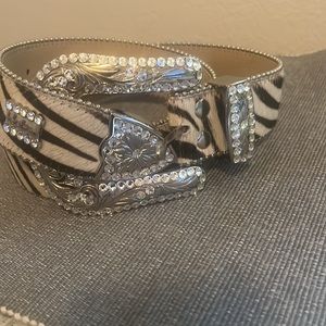 b.b Simon’s zebra belt …
